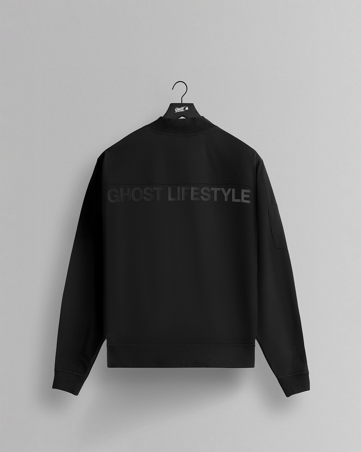 GHOST® HERITAGE ZIP-UP JACKET | BLACK
